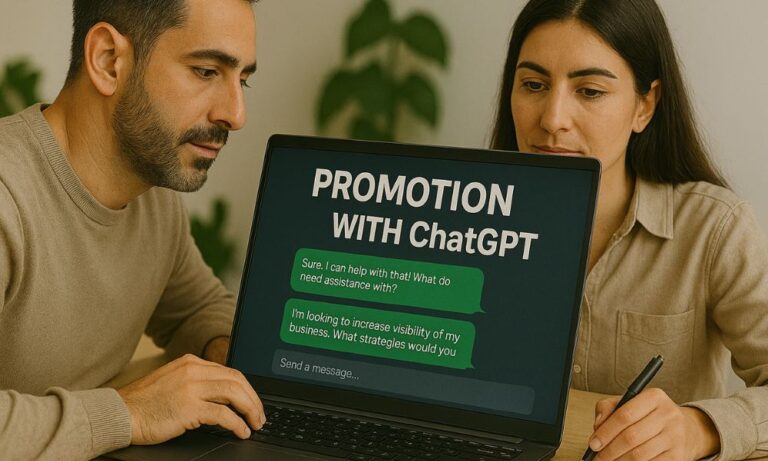 תמונה של קידום ב-ChatGPT